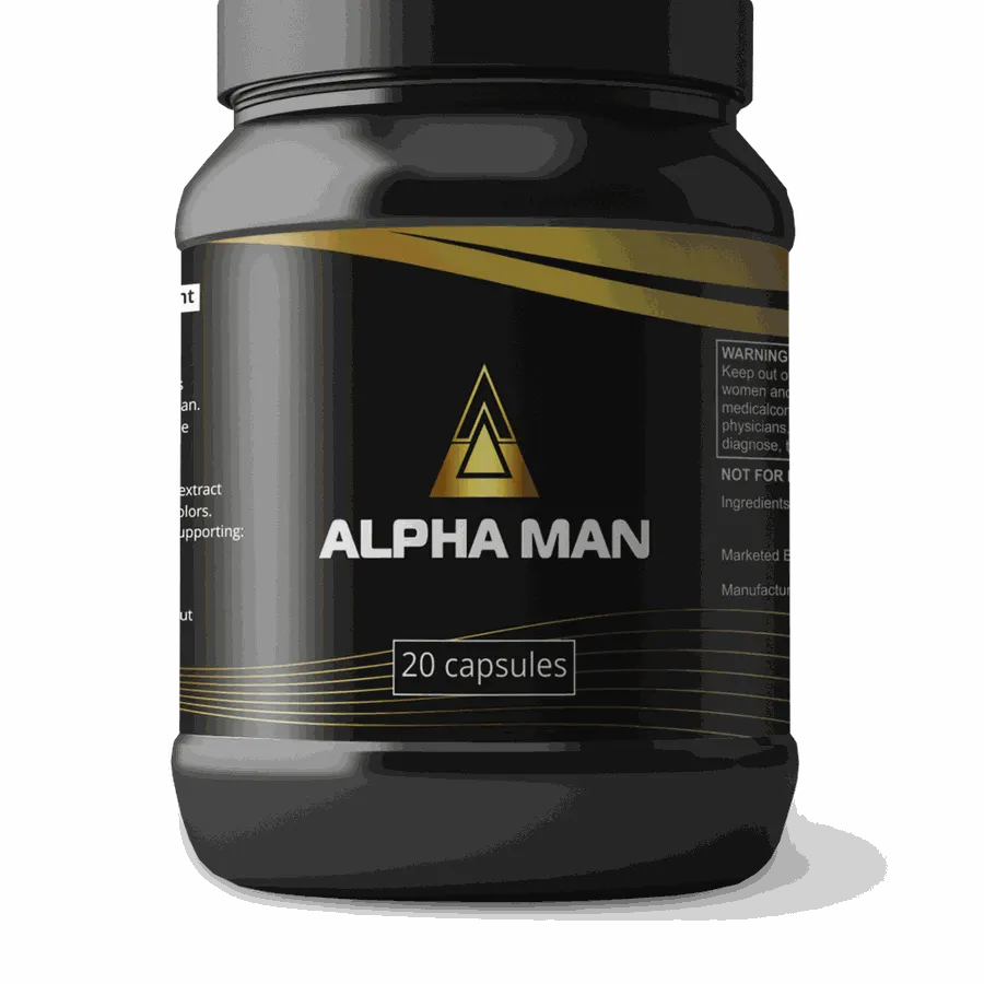 Alpha Man — foto del envase 1