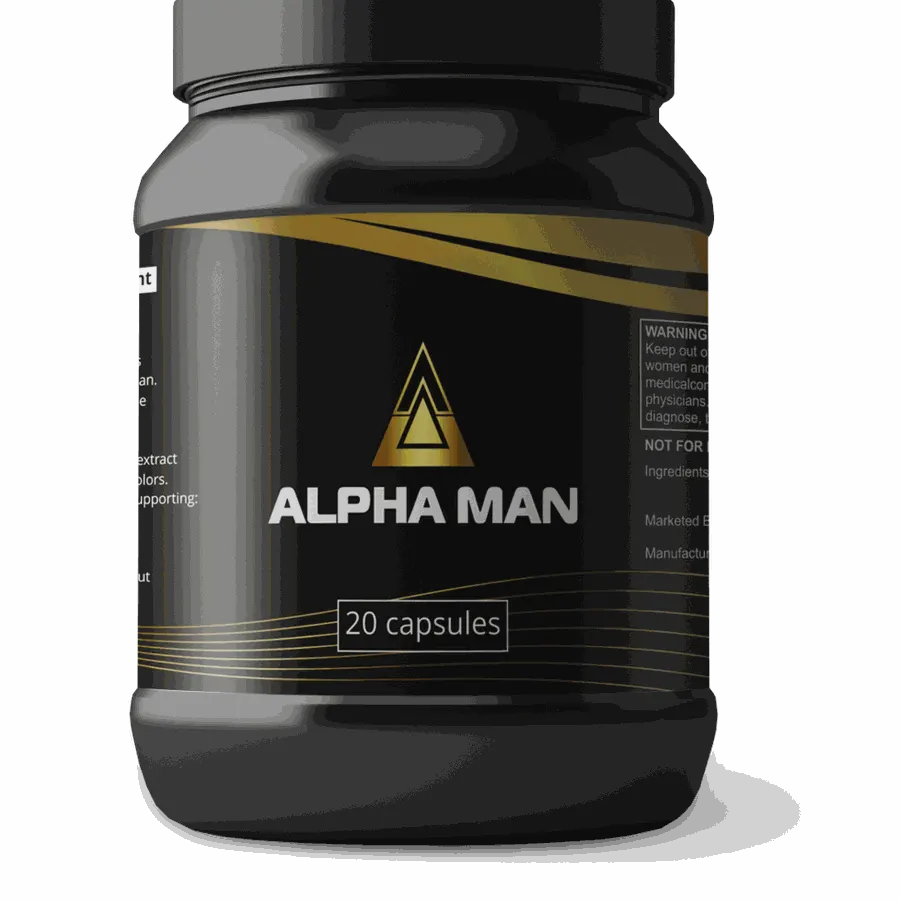 Alpha Man — foto del envase 3
