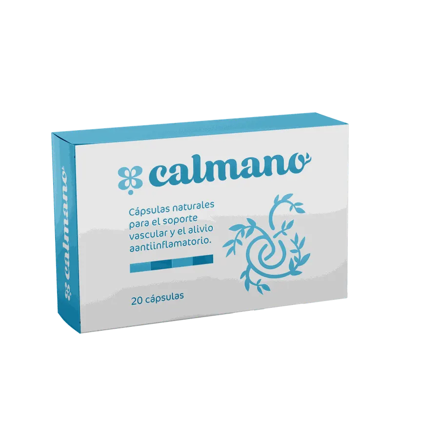 Calmano Cápsulas — foto del envase