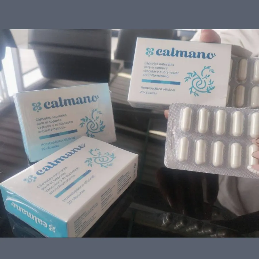 Calmano Cápsulas — foto del envase 1
