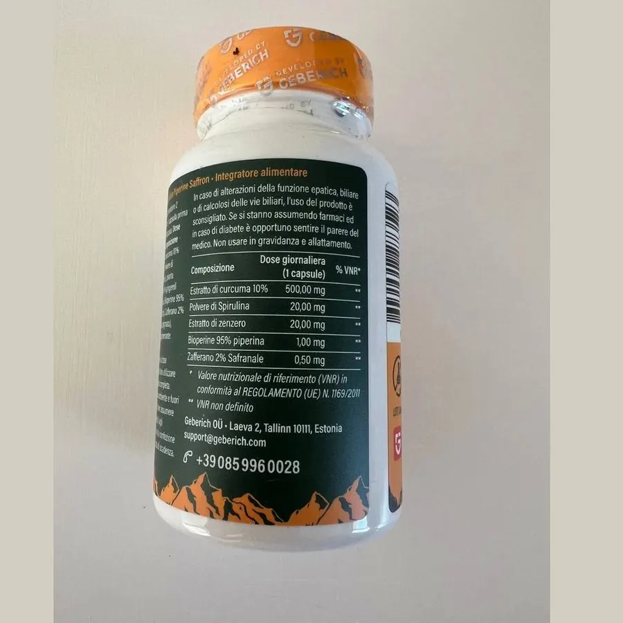 Curcumin Complex — scatto del prodotto 1
