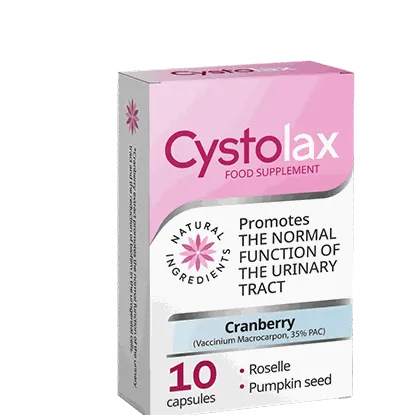 Cystolax — valokuva pakkauksesta