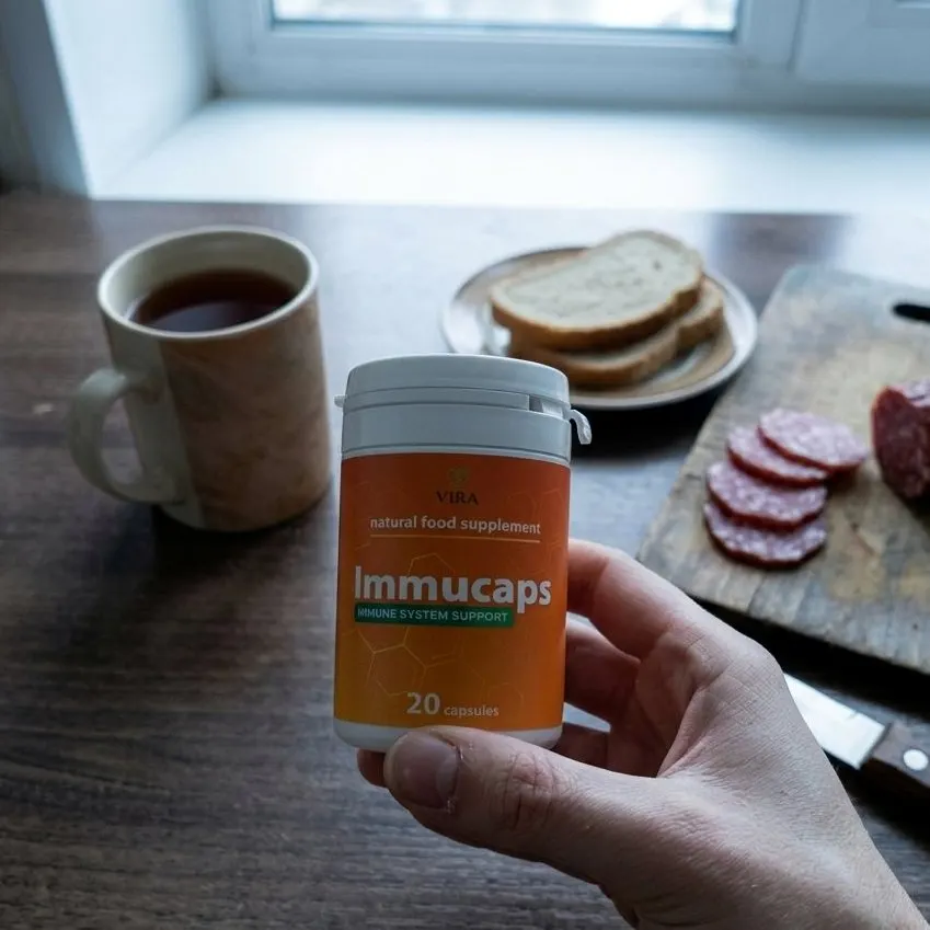 Immucaps — fotografía del envase 1