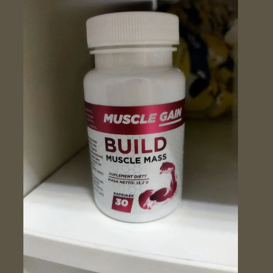 Muscle Gain — fotografia opakowania
