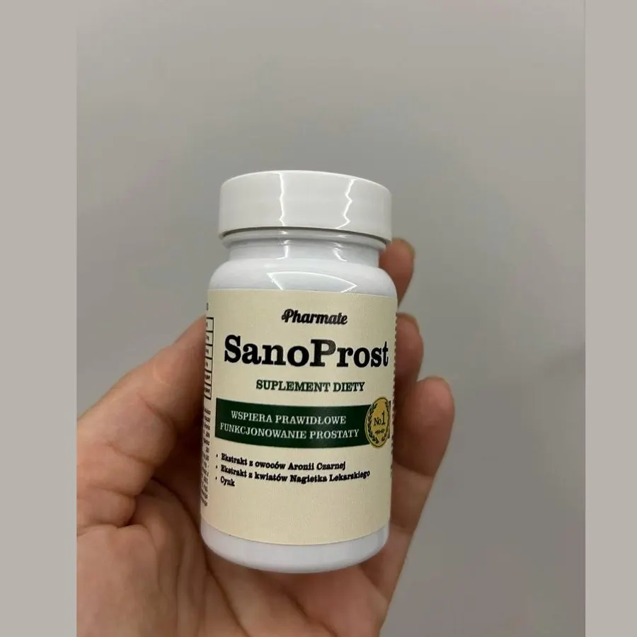 SanoProst — fotografia opakowania