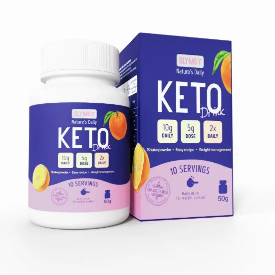 Slymsy Keto Drink — fotografía del envase 1