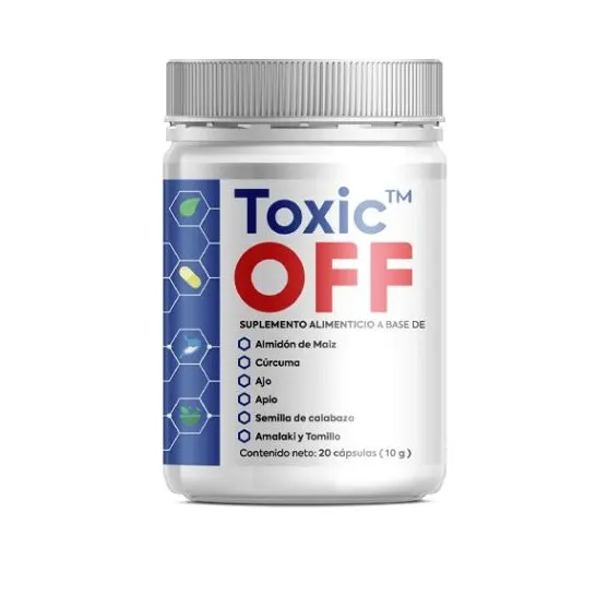 Toxic Off — foto del envase