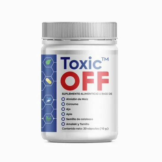 Toxic Off — foto del envase 2