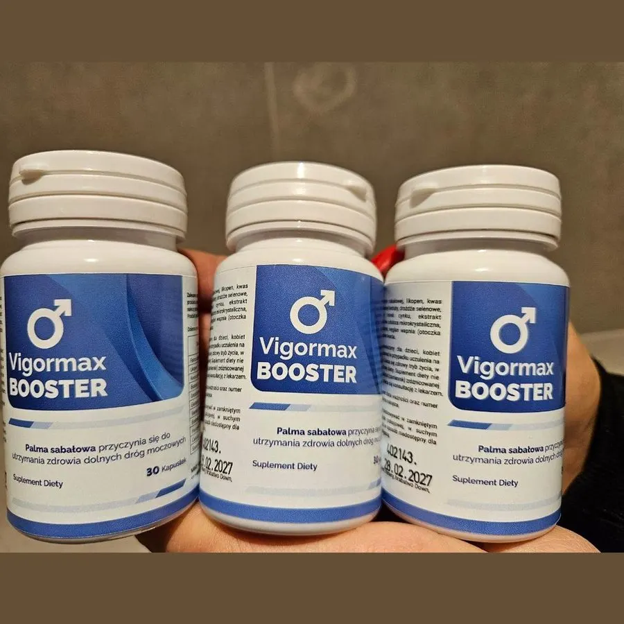 Vigormax Booster — fotografia opakowania