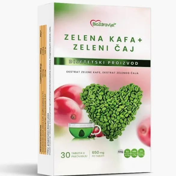 Zelena Kafa + Zeleni Čaj
