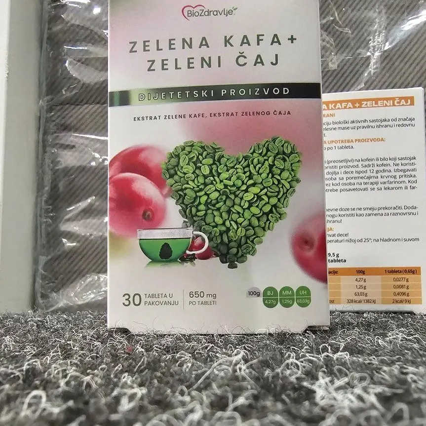 Zelena Kafa + Zeleni Čaj — fotografija proizvoda 1